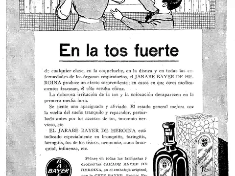 Jarabe Bayer de Heroína