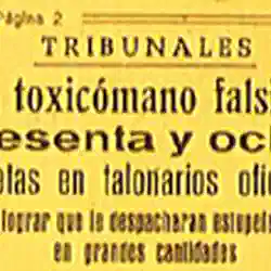Falsificación de recetas