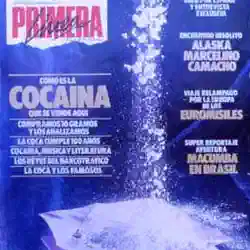 Cocaína, en «Primera Línea»